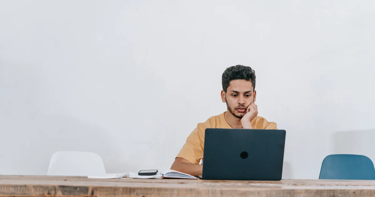 How to get approved for Credit Cube loan — man applying online